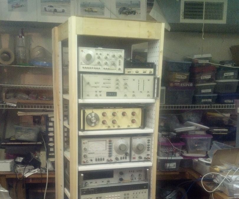 19" Equipment Rack for Electronic Instruments 5 Steps (with Pictures