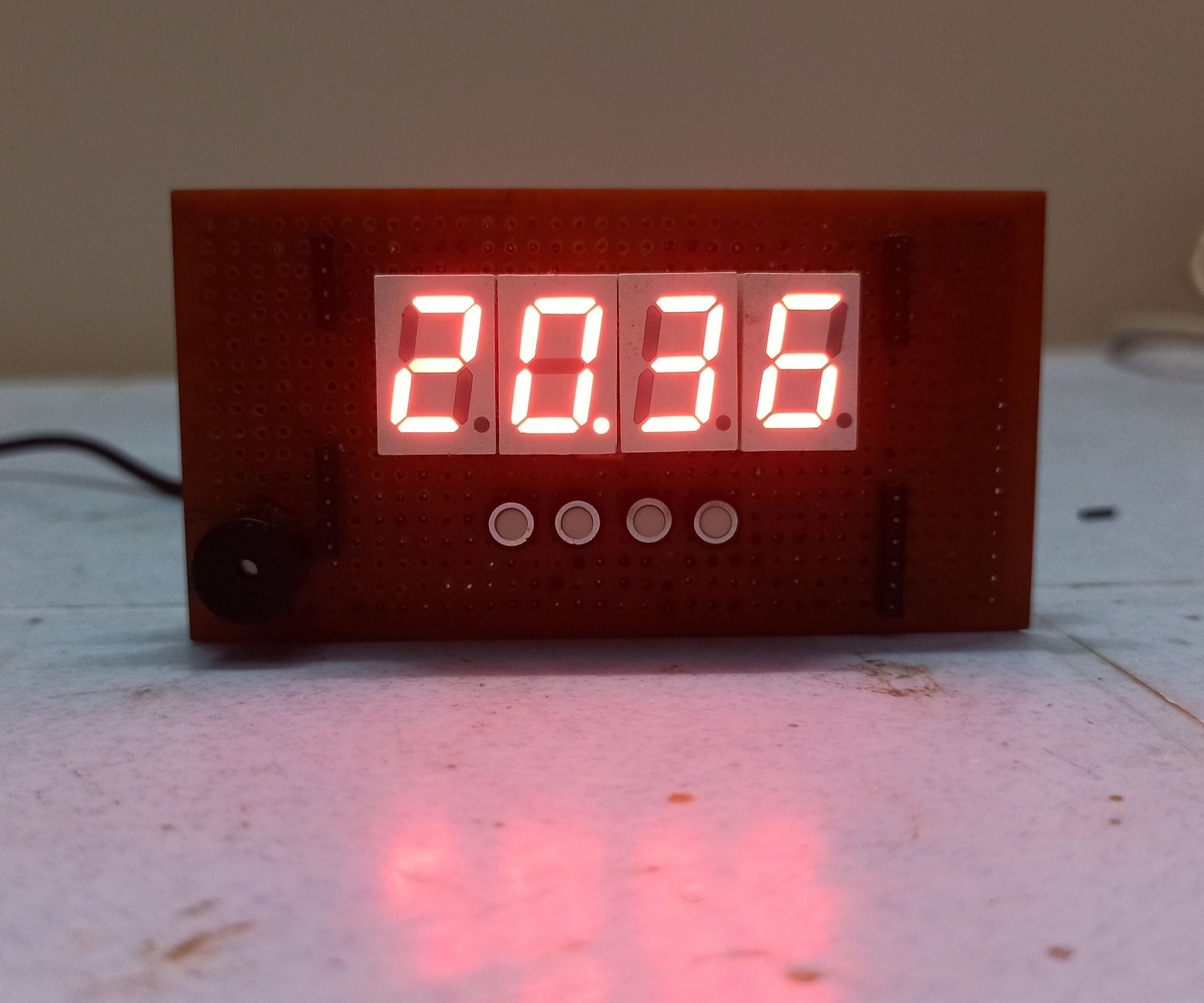 DIY Digital Clock Using ATmega328p, RTC DS3231 and Seven Segment