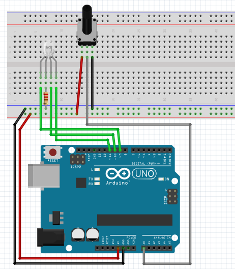 Rgb Led Arduino 4 Steps Instructables