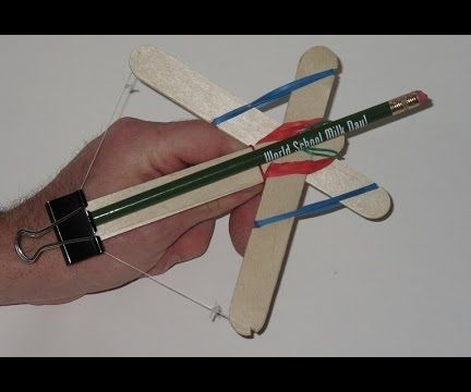 DIY guide for How to make a Popsicle Stick Crossbow with step-by-step instructions