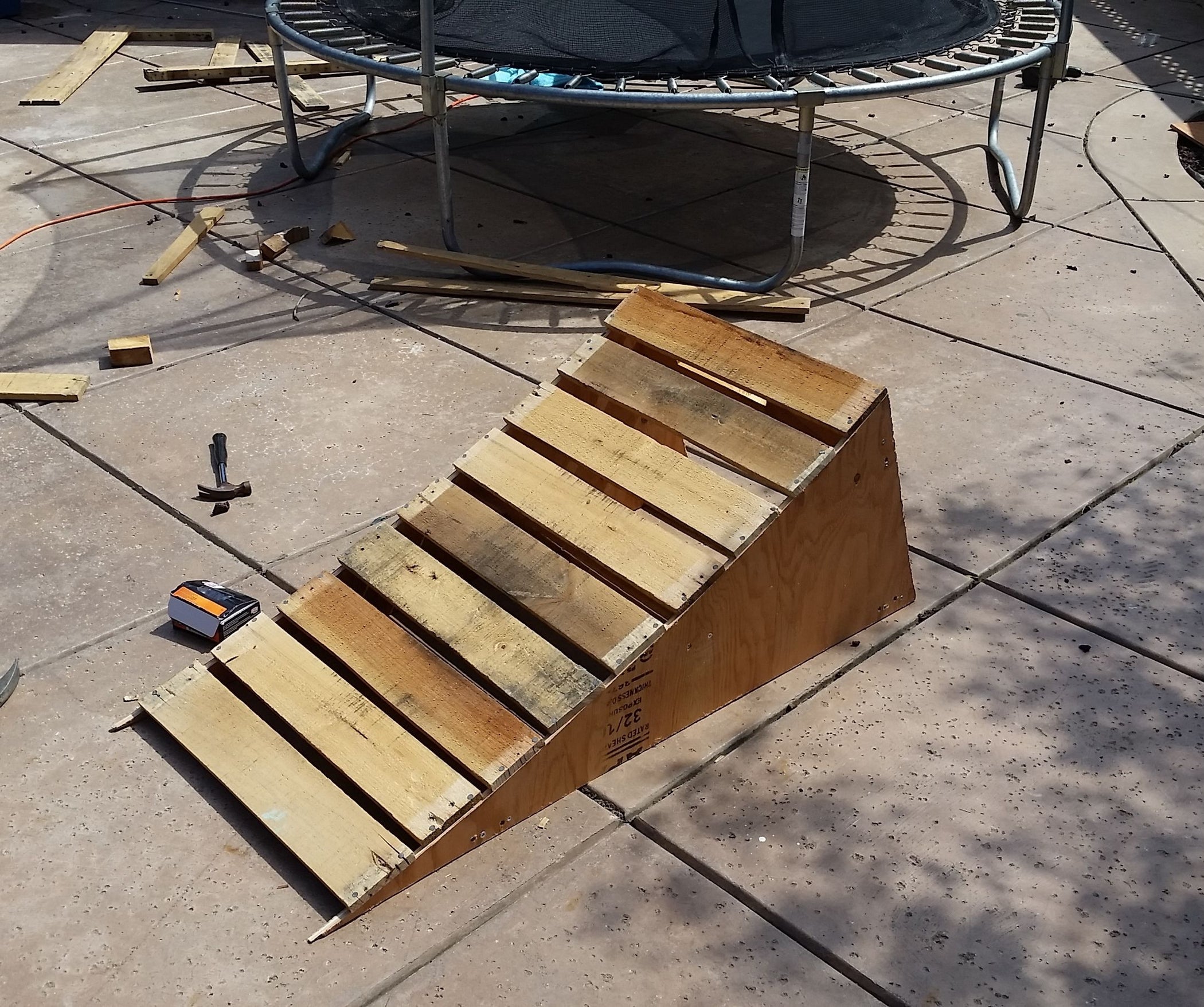 Kicker Ramp Made From Old Wooden Pallet 7 Steps Instructables