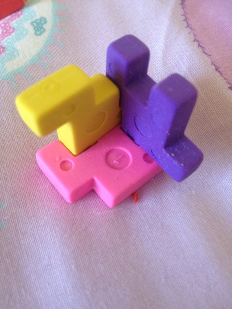 How To Make The Cube Eraser Puzzle 4 Steps Instructables