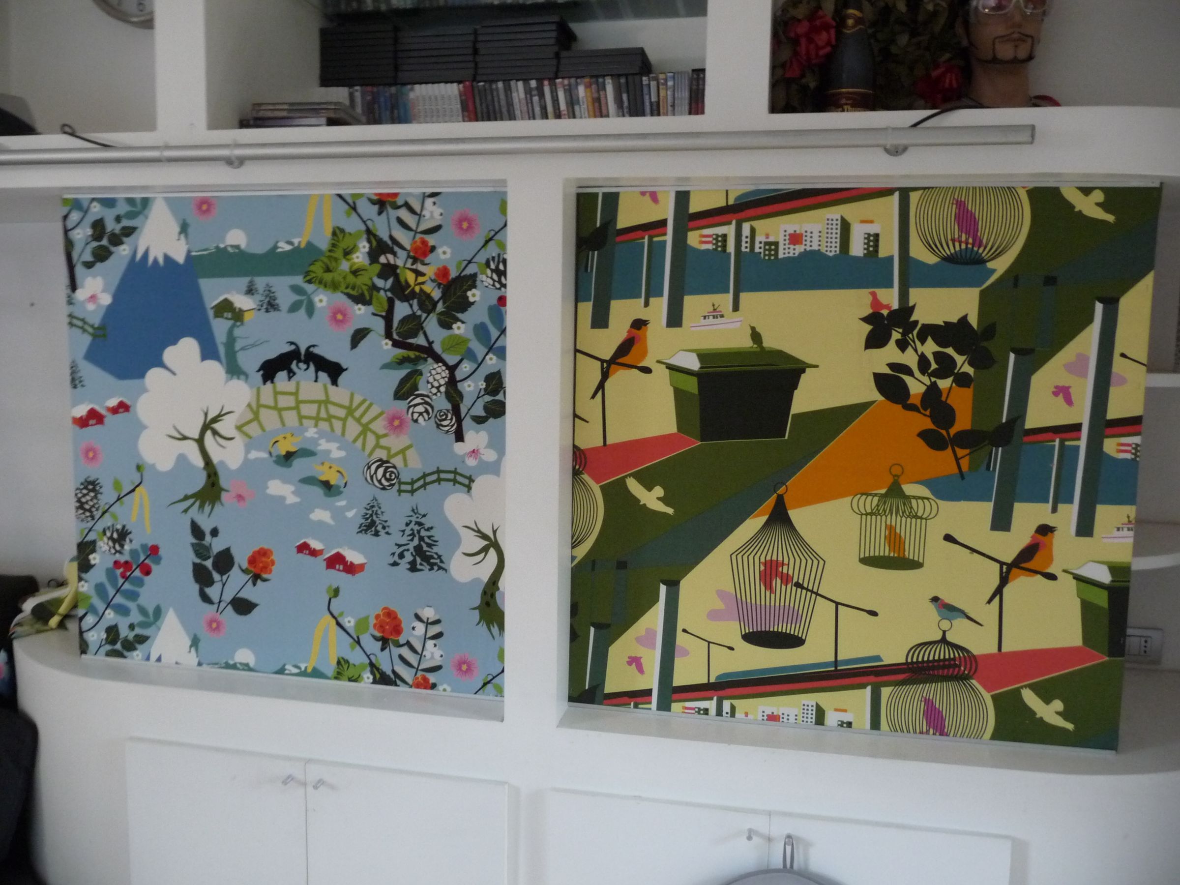 Hide Your Messy Bookshelf With Ikea Panels 7 Steps (with Pictures) Instructables