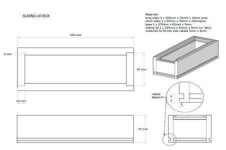 Sliding Lid Box : 11 Steps (with Pictures) - Instructables