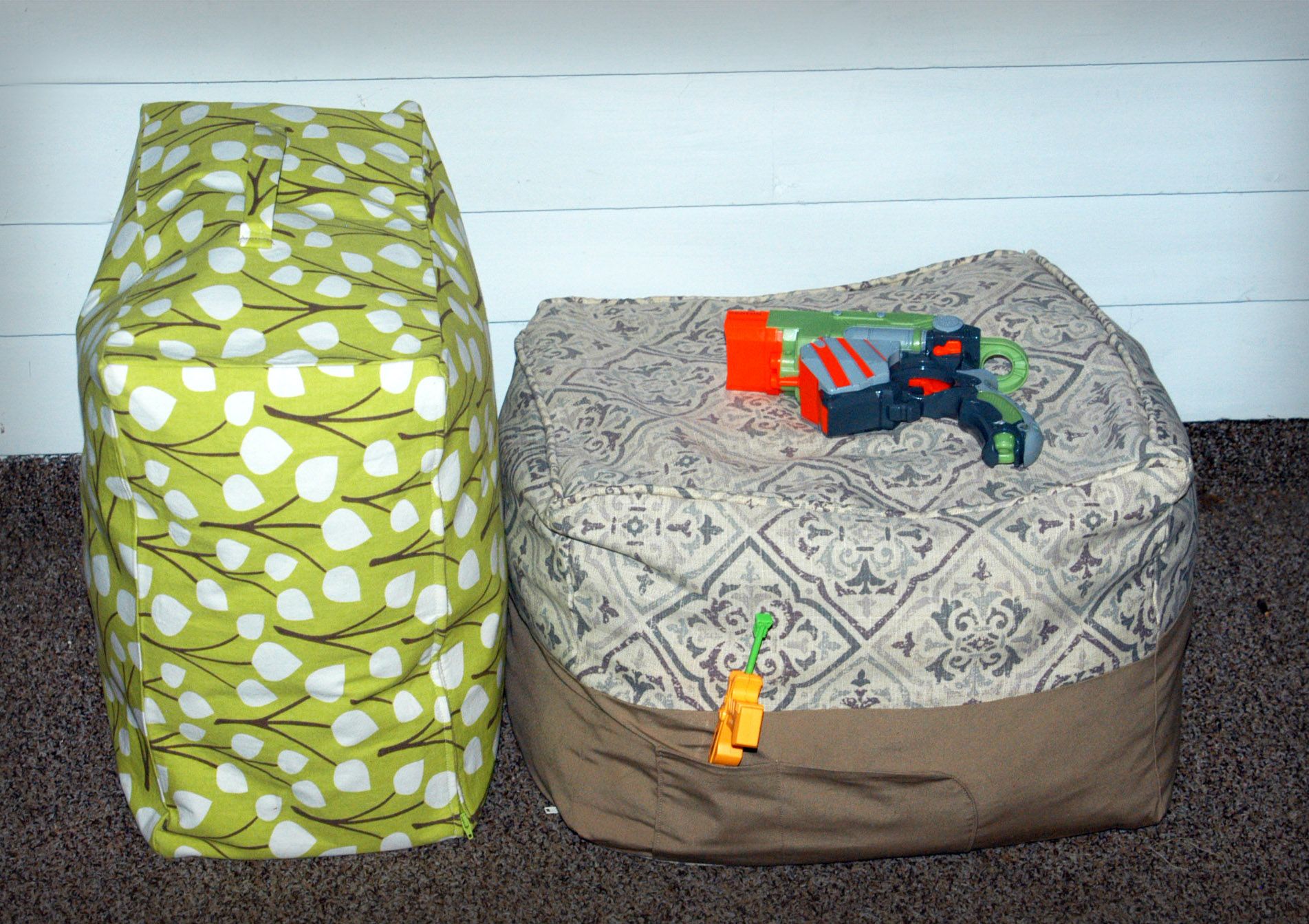 How to Sew a Stylish Pouf Floor Cushion 6 Steps (with Pictures