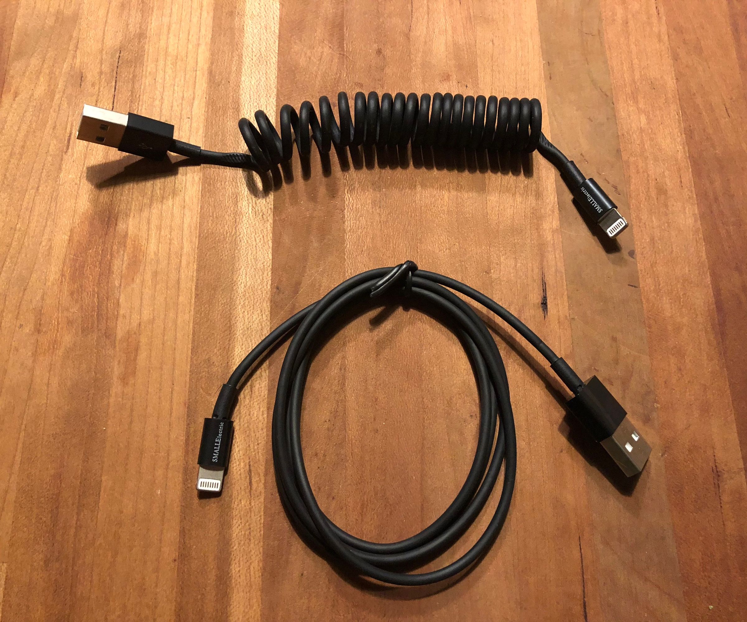 Make Straight Cable Into Coiled / Pigtail Cable