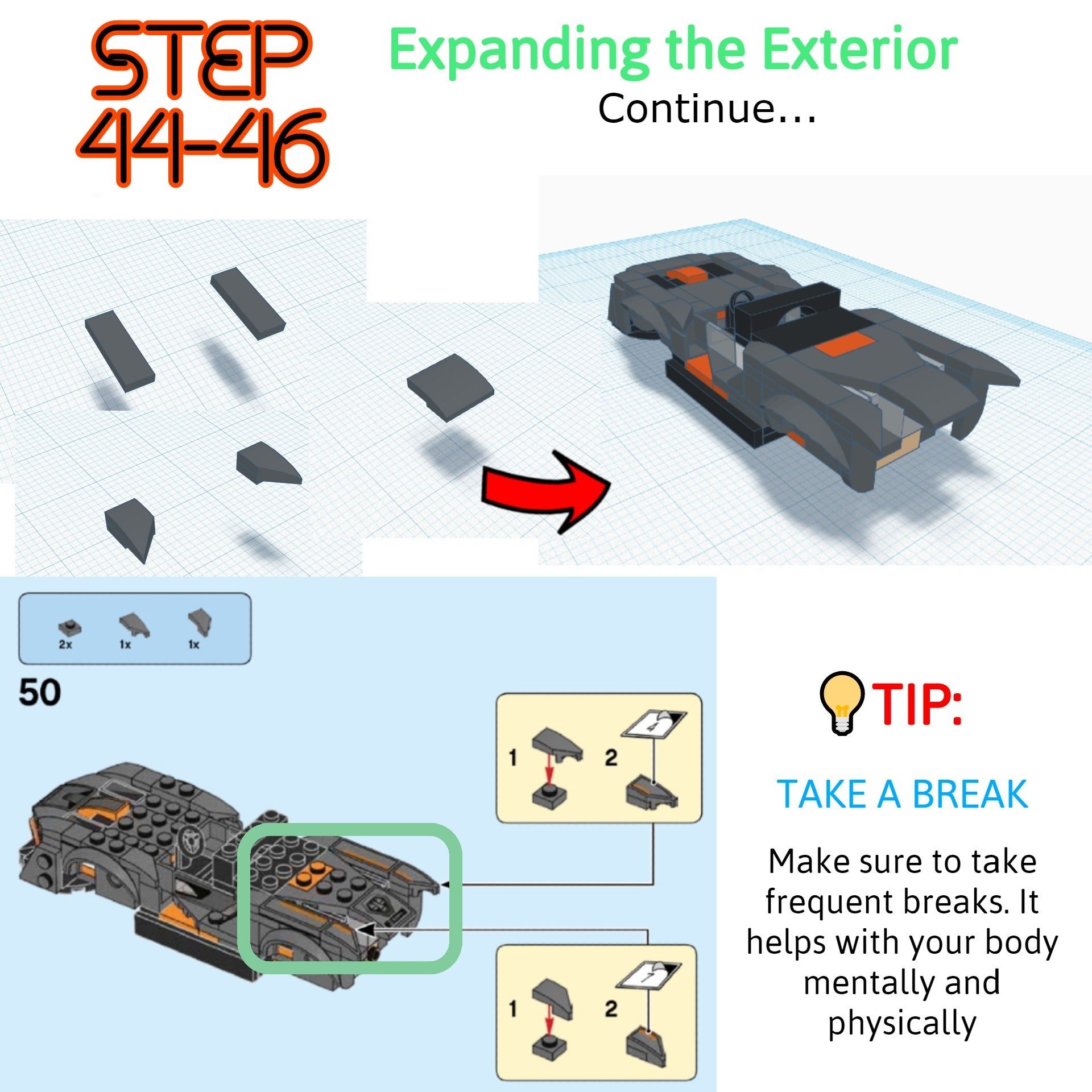 How to Make a McLaren Senna in Tinkercad 6 Steps (with Pictures