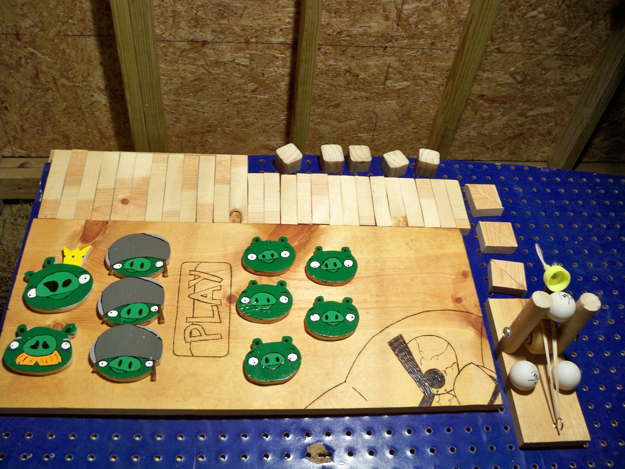 Wooden Angry Birds Game Set 6 Steps (with Pictures) Instructables