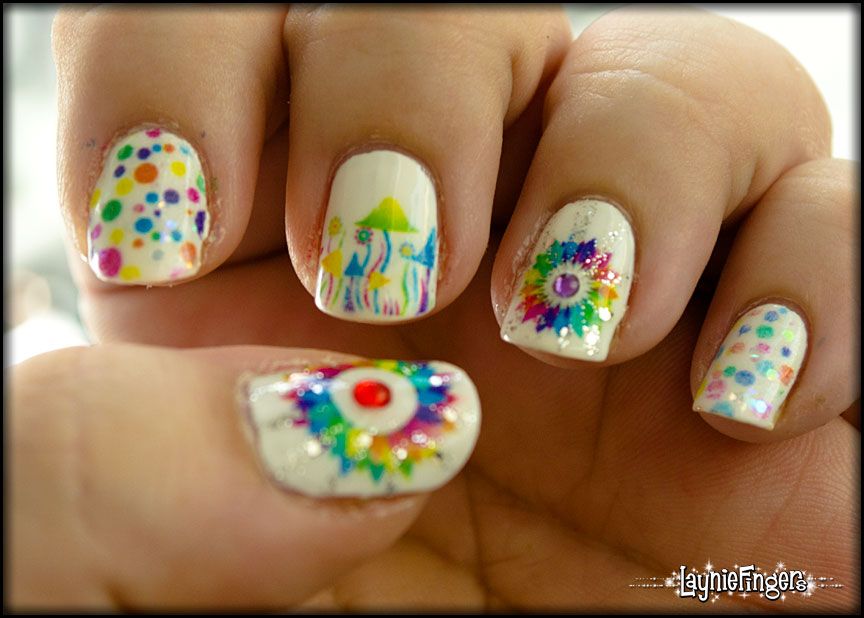 Laser Print Nail Art: Creating 