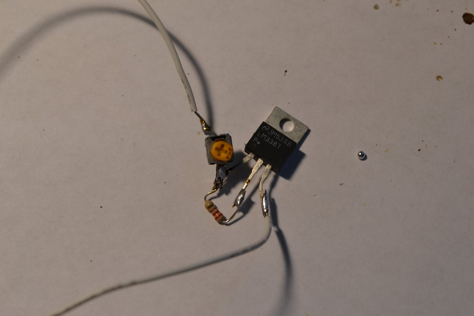 Make the Simplest Adjustable Power Supply in 10 Circuit Diagram
