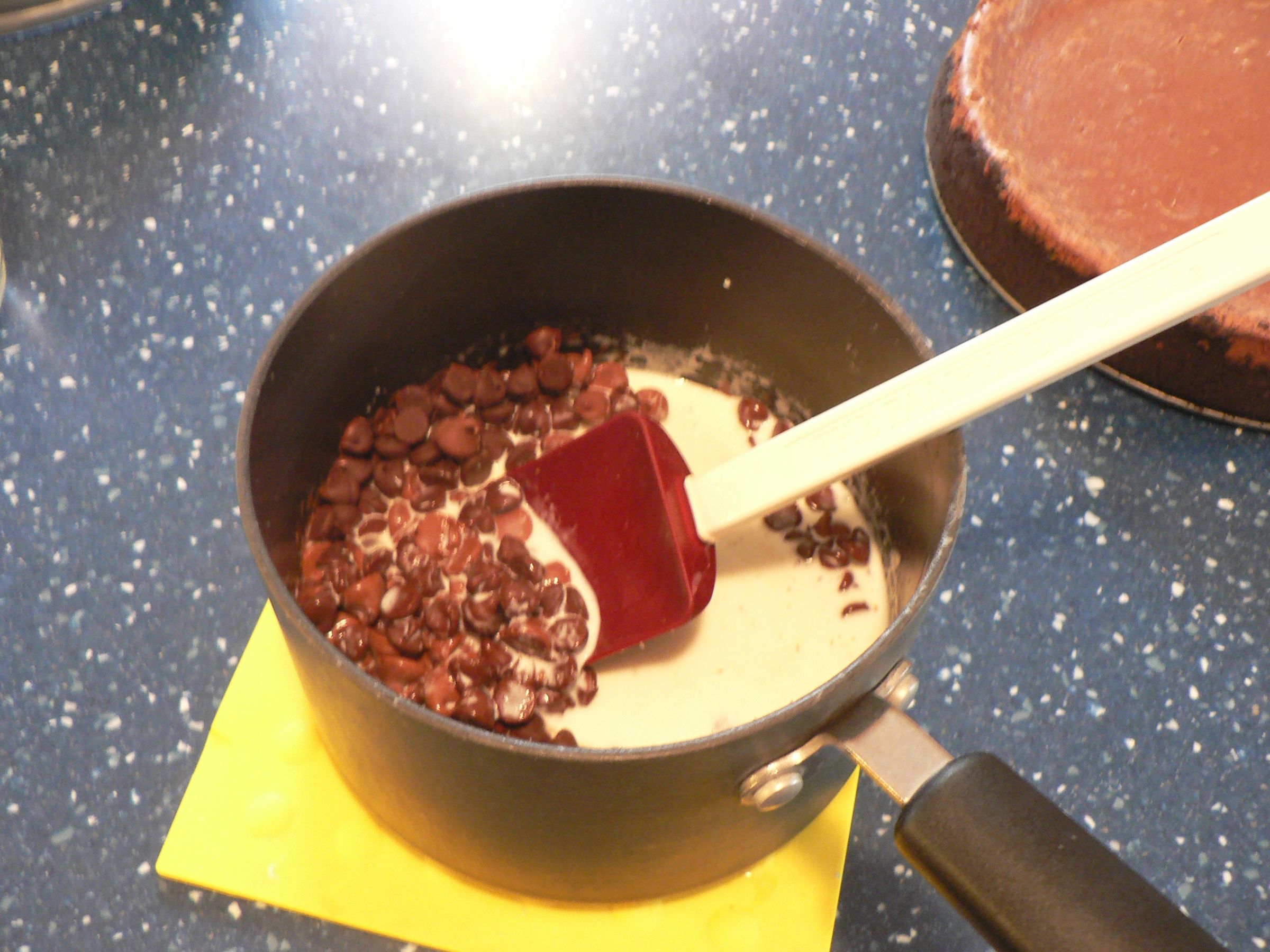 Double Chocolate Cheesecake With Chocolate Ganache 10 Steps (with