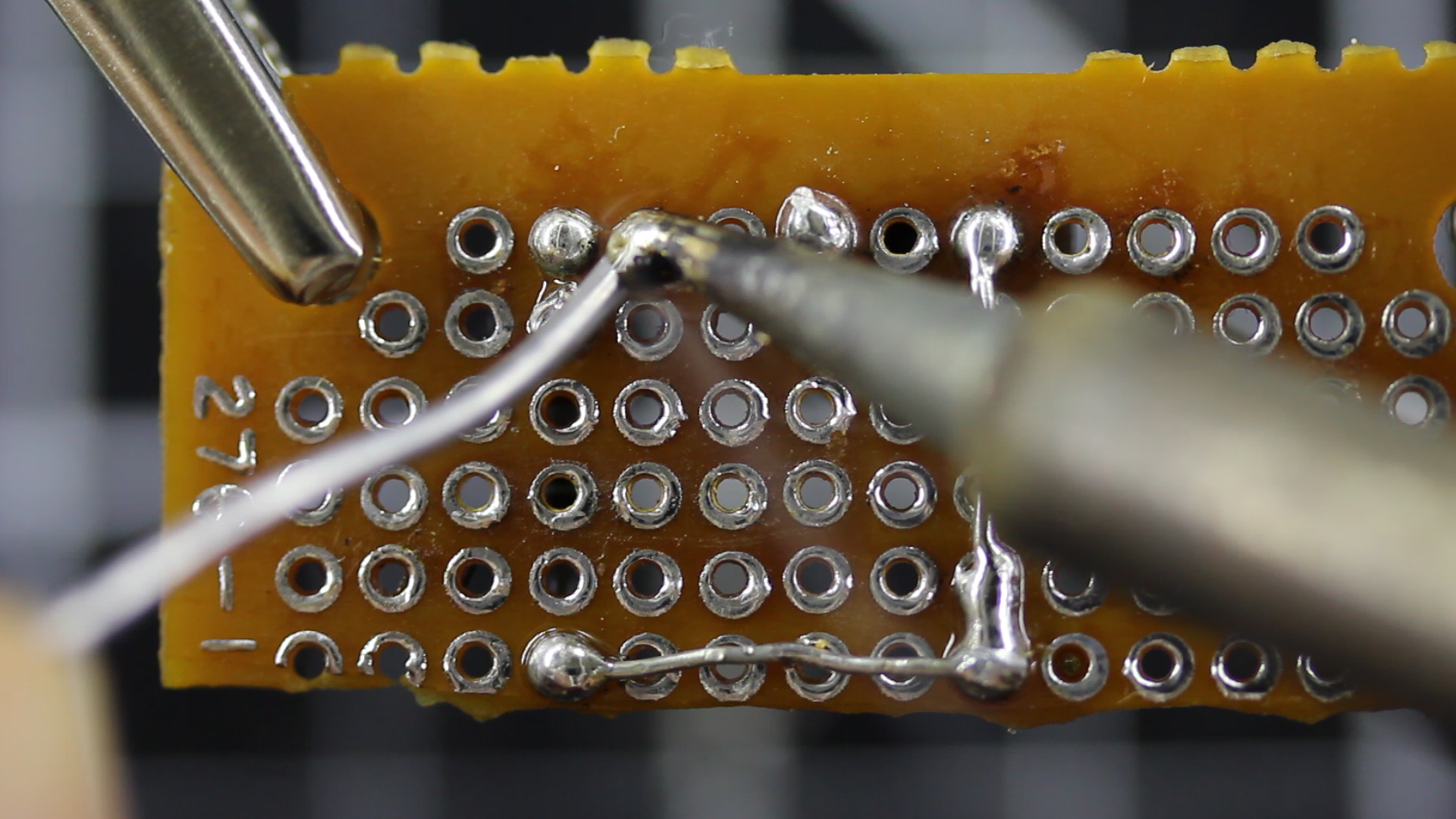 Using Perfboard Soldering Basics 14 Steps (with Pictures