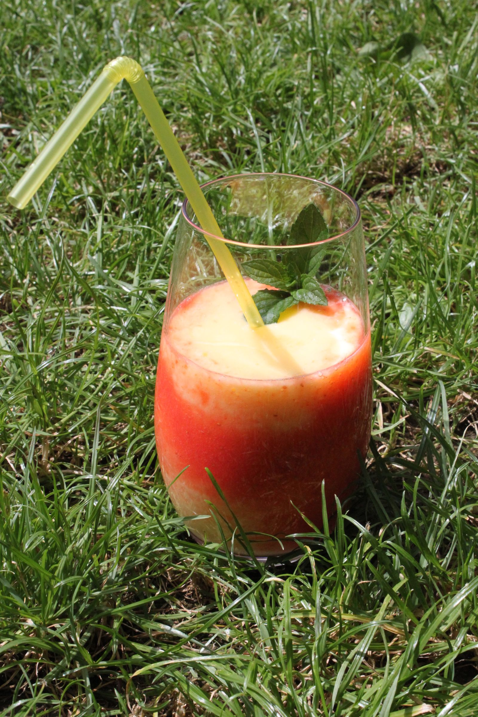 Strawberry Mango Lassi