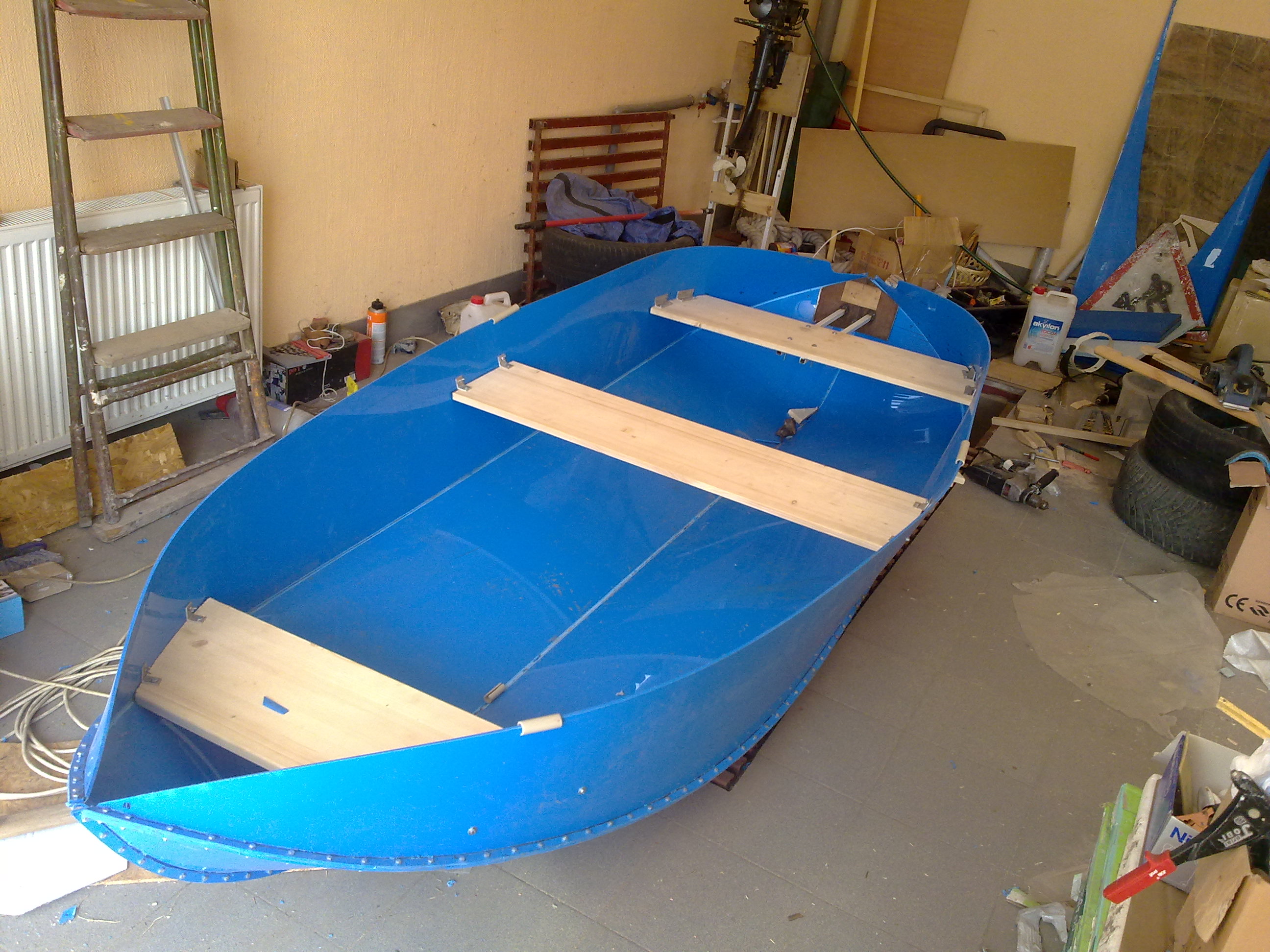 Construction Folding Boats From Polypropylene Sheet 8 Steps