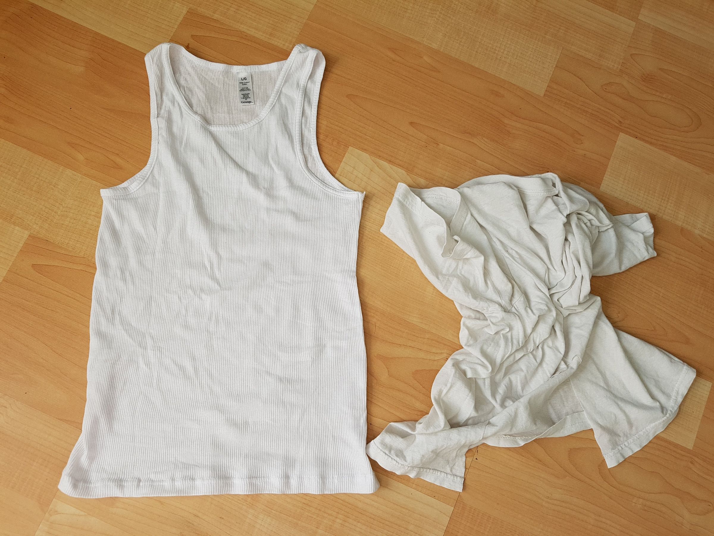 Add Secret Pockets to Undershirt : 5 