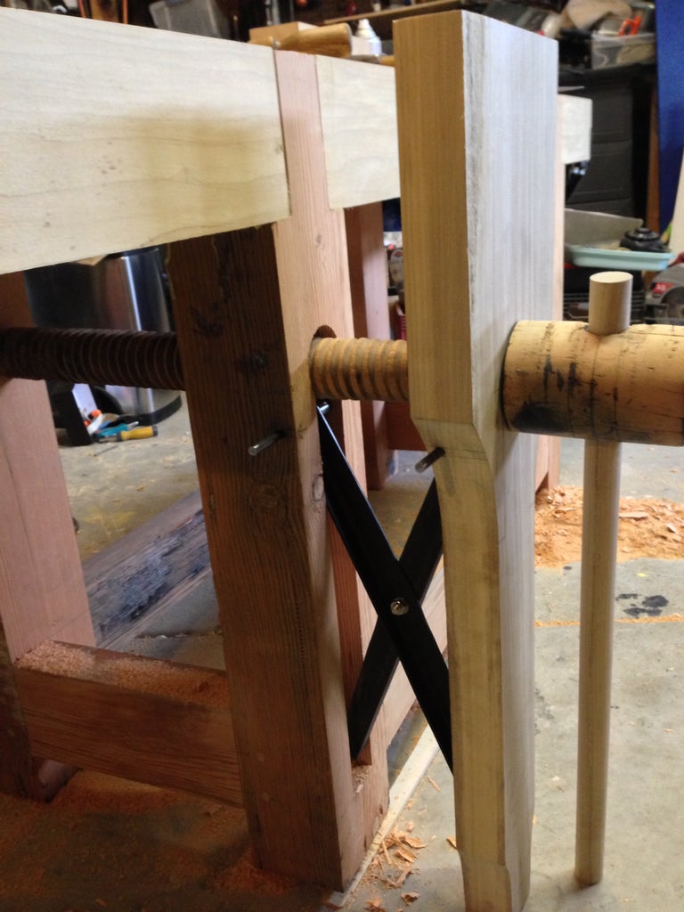 Parallel Leg Vise With St Andrew S Cross 6 Steps With Pictures Instructables Parallel Leg Vise With St Andrew S Cross 6 Steps With Pictures Instructables