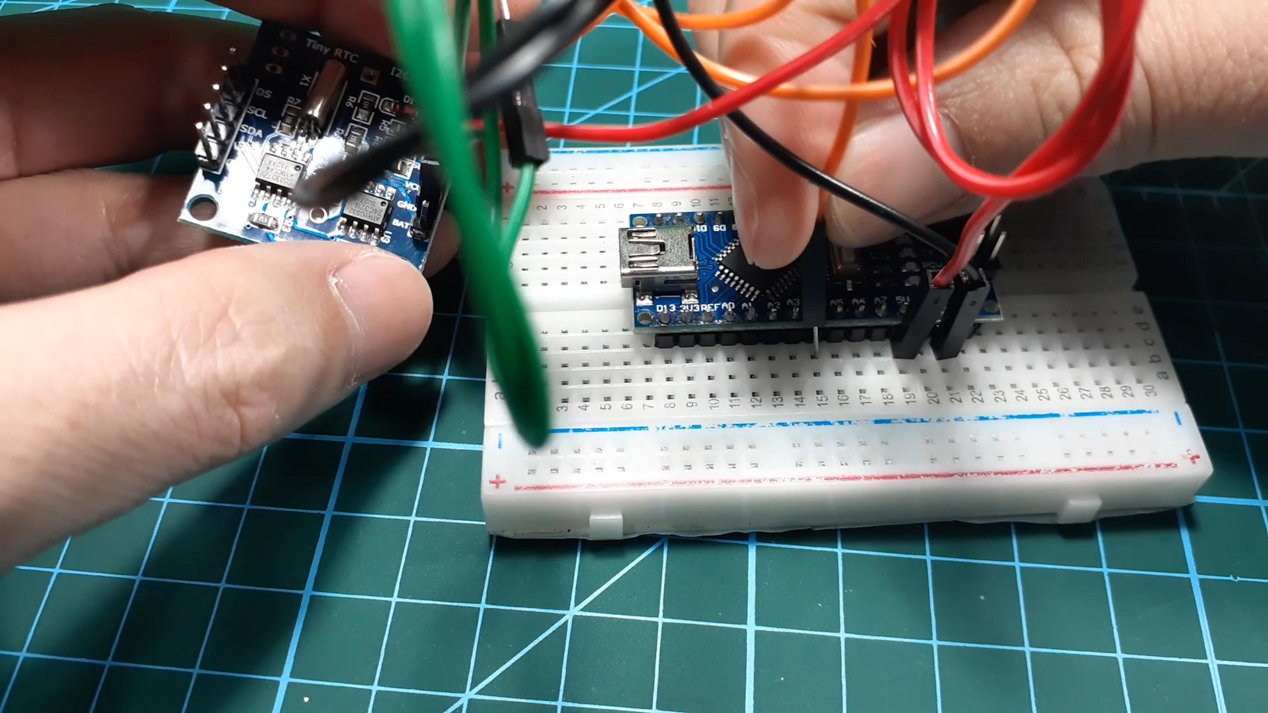 How to Use Tiny RTC - Real Time Clock Module With Arduino and TM1637.h ...