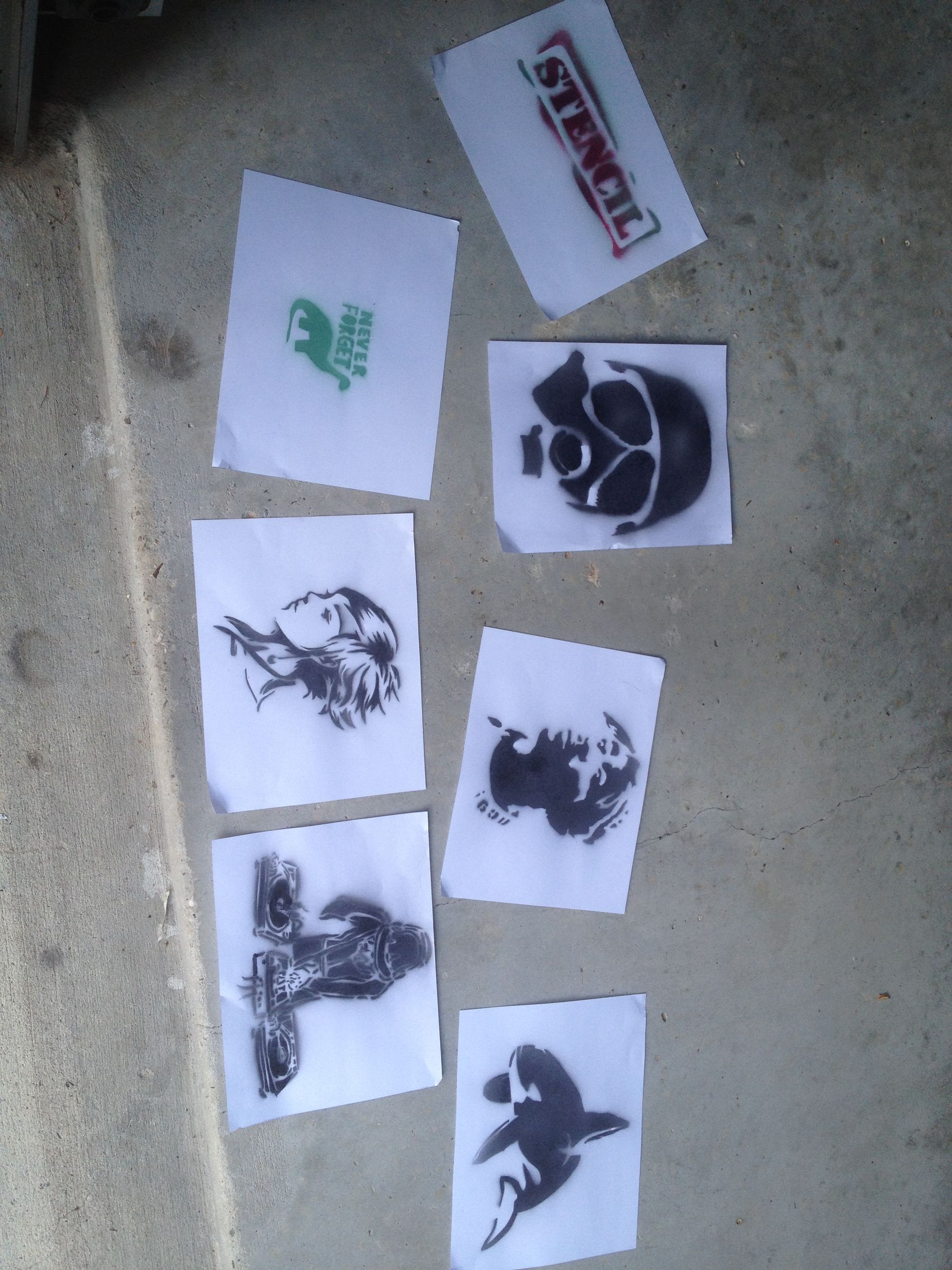 Create Stencils Using Photoshop or GIMP(Free)