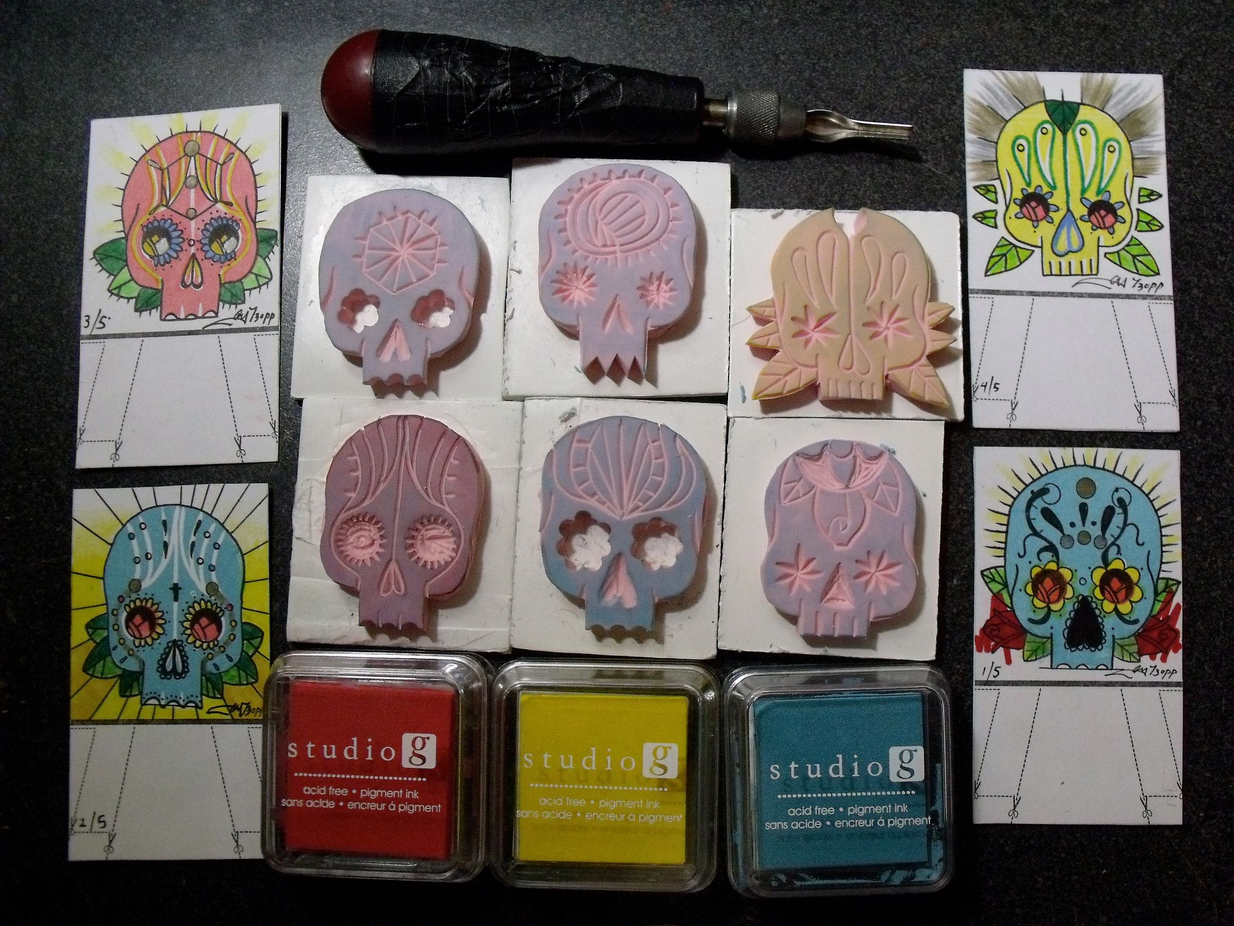 Linoleum Block / Printmaking 9 Steps (with Pictures) Instructables