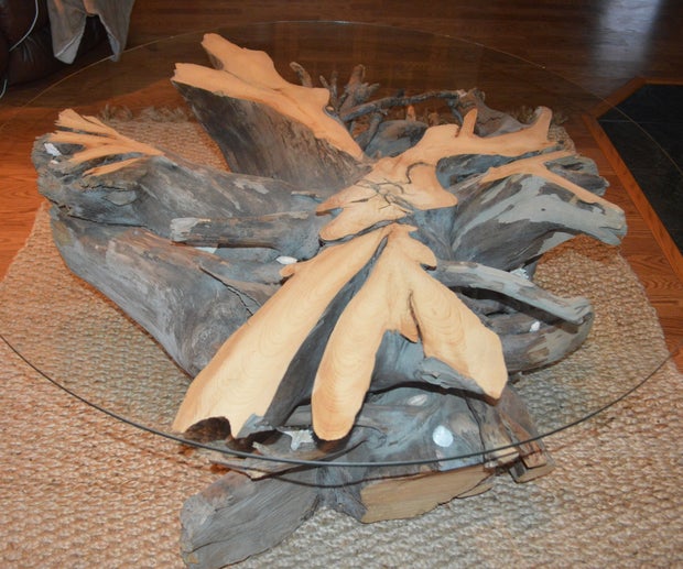 Driftwood Coffee Table 8 Steps With Pictures Instructables Driftwood Coffee Table 8 Steps With, How To Make A Coffee Table Out Of Driftwood