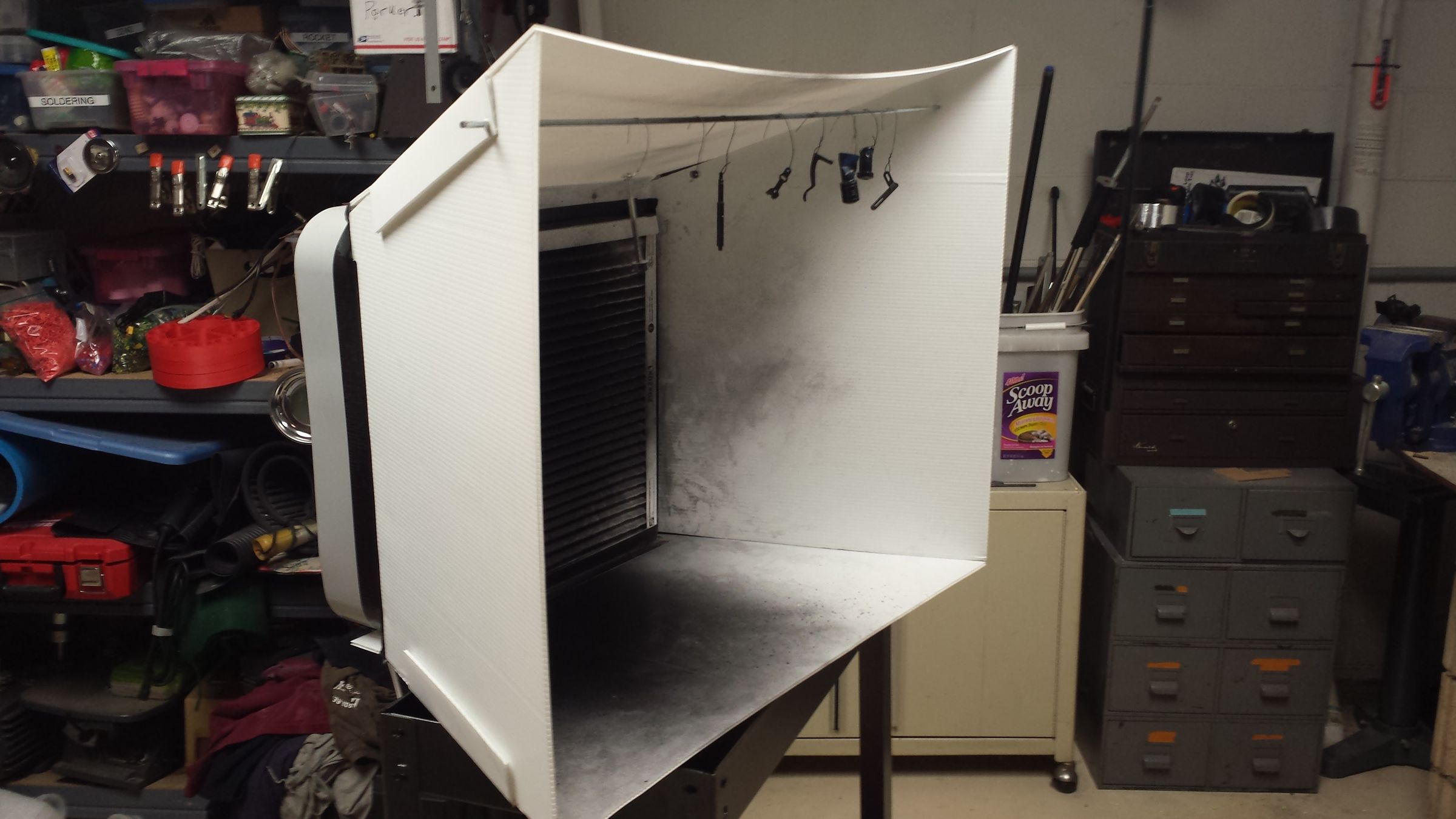 Folding Paint Booth 8 Steps (with Pictures) Instructables