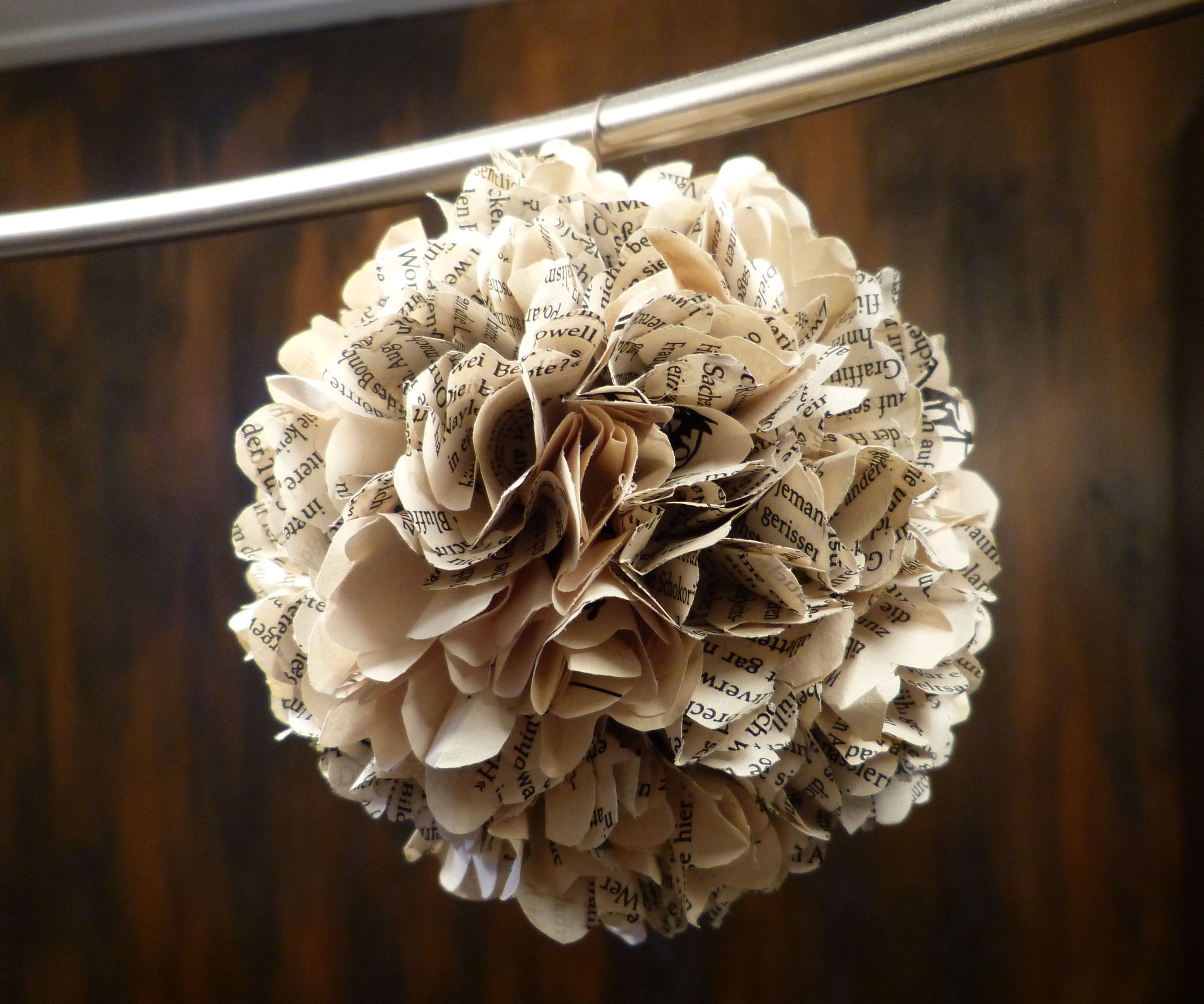 book page balls DIY Project DIY Project Image