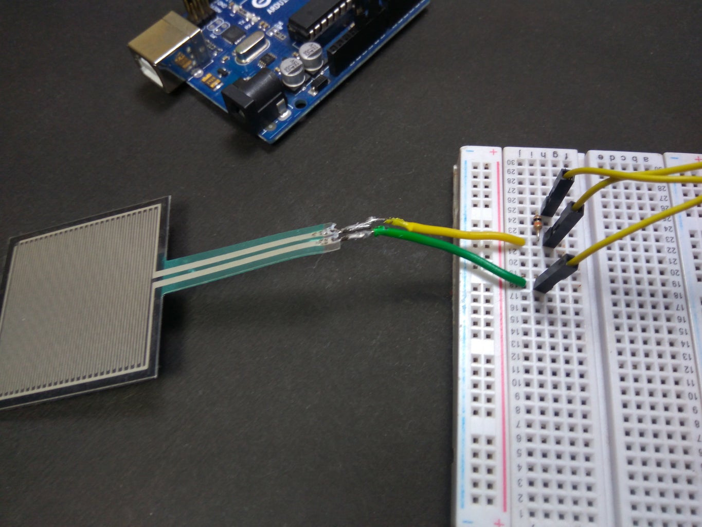 Interfacing Force Sensitive Resistor to Arduino : 5 Steps (with ...