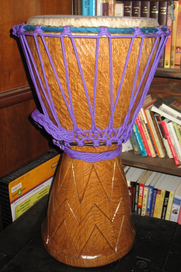 Homemade Djembe African Hand Drum 11 Steps Instructables