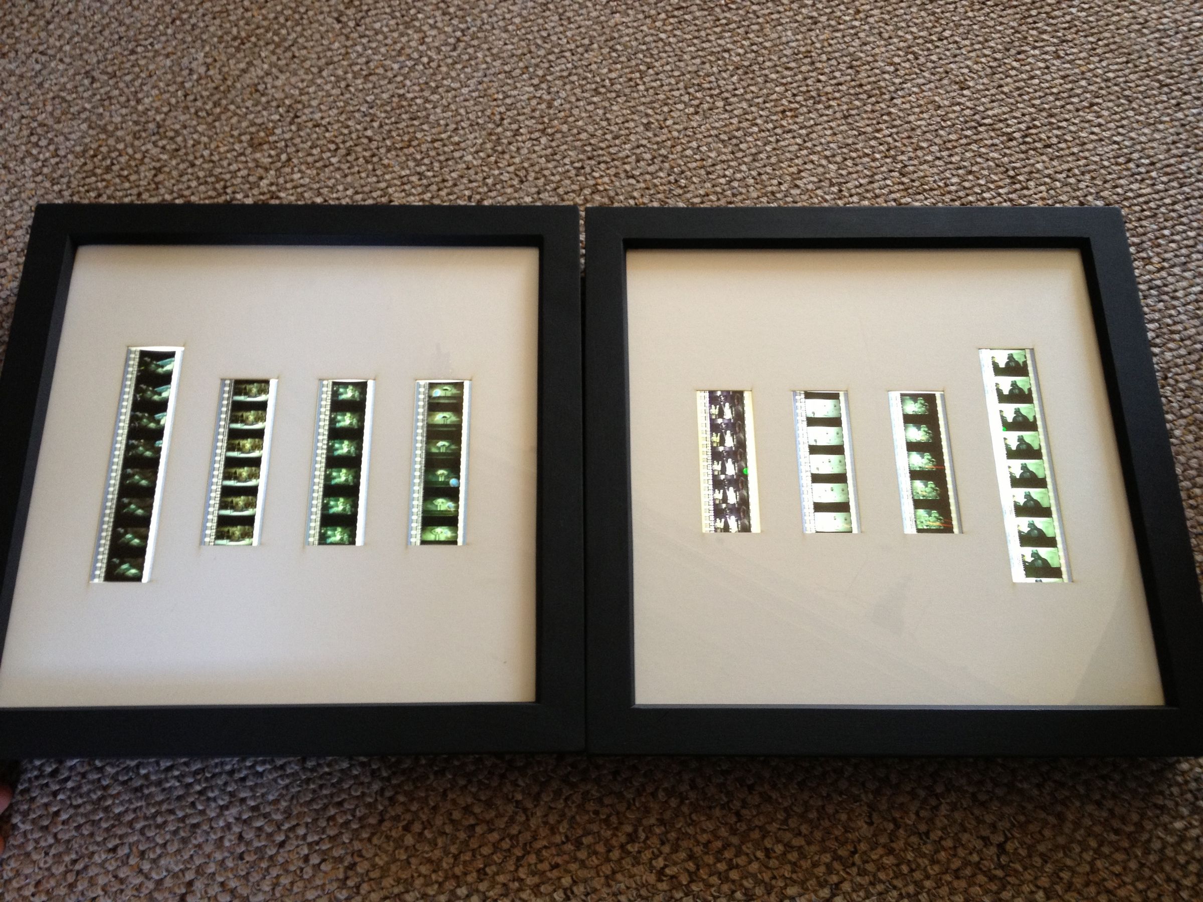 Star Wars Film Cell Light Boxes 7 Steps With Pictures Instructables