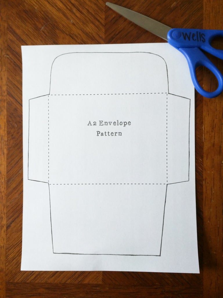 diy customizable envelopes size a2 6 steps with pictures instructables