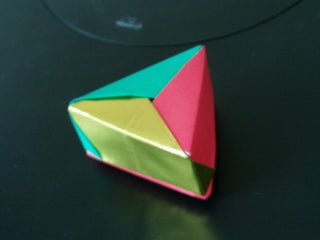 Origami Triangle Gift Box : 5 Steps (with Pictures ...