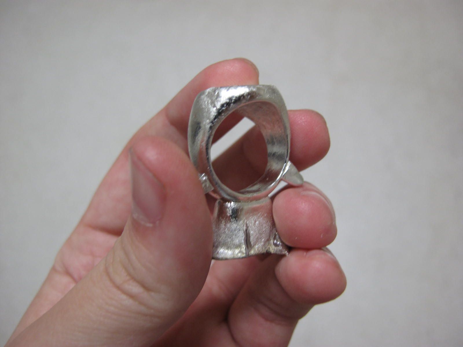 How to Cast and Polish a Pewter Ring 4 Steps (with Pictures