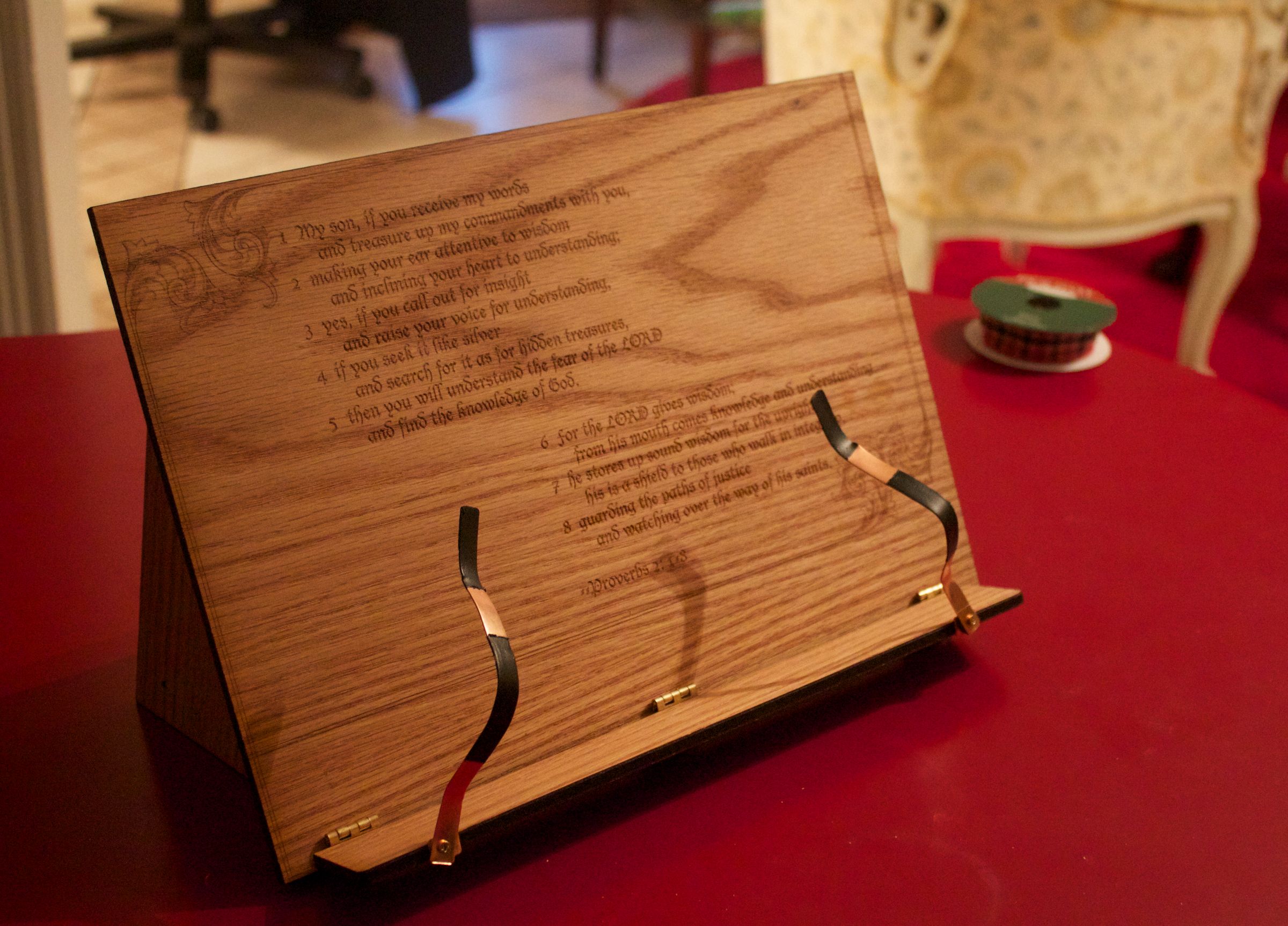 How to Make a Folding Book Stand 6 Steps Instructables