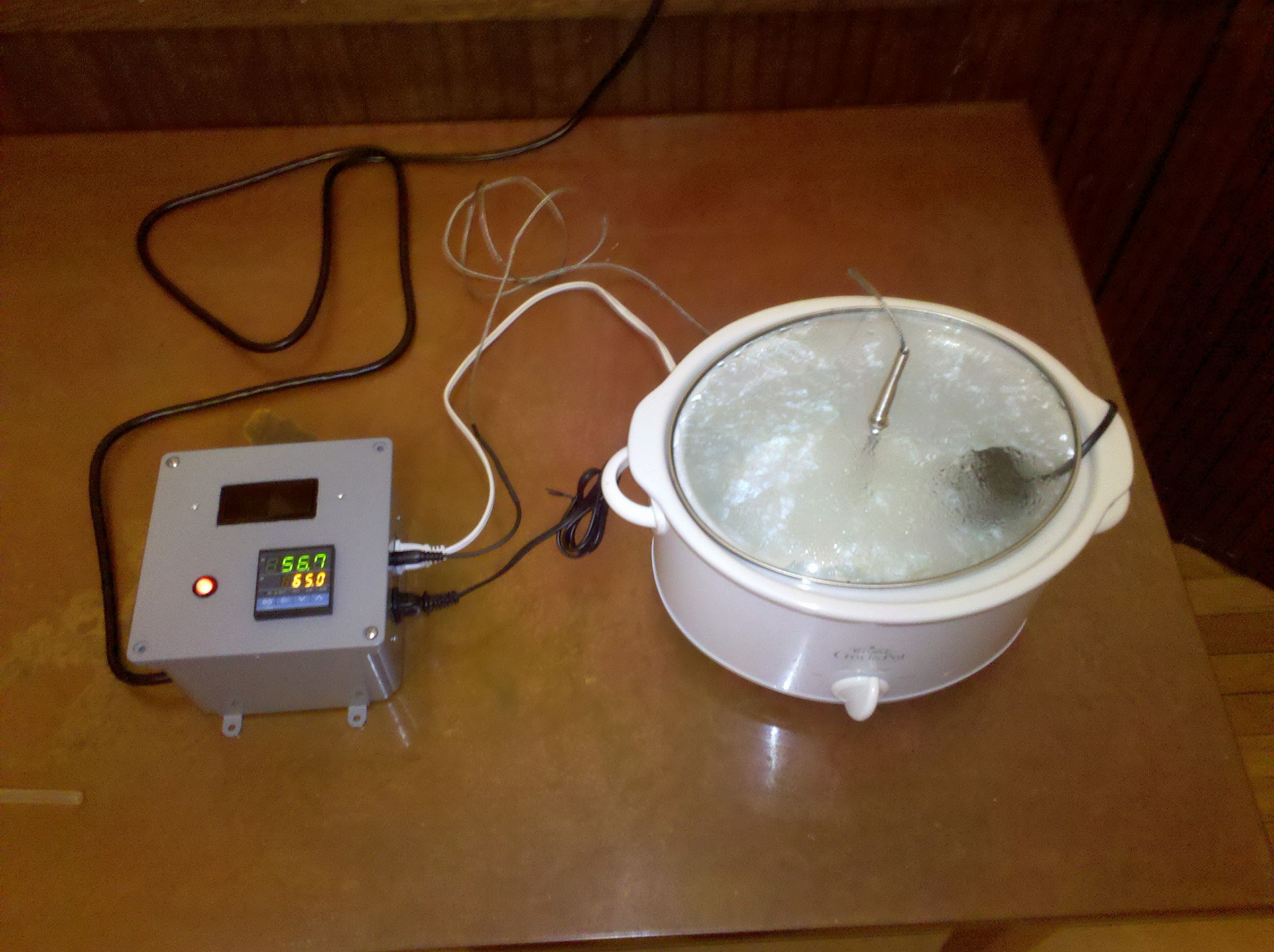 Sous Vide Temperature Controller For 50 100 9 Steps Instructables