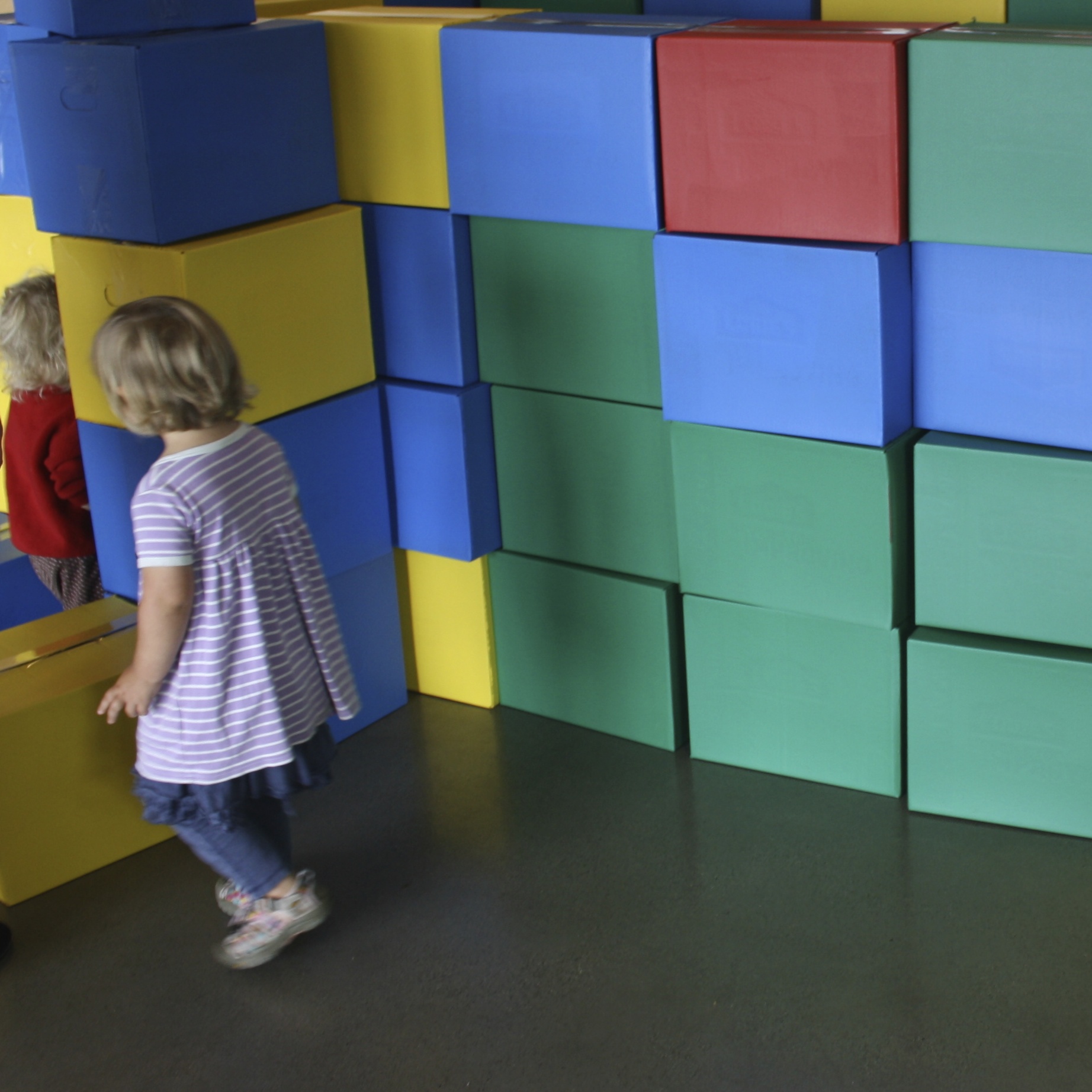 cardboard lego blocks