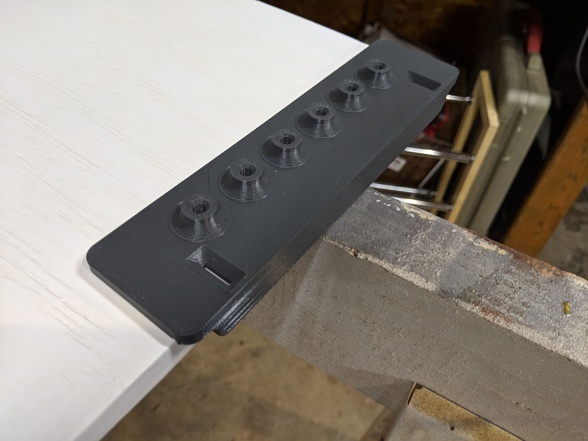3D Printed Drill Jig (Shelf Peg Holes) 6 Steps Instructables