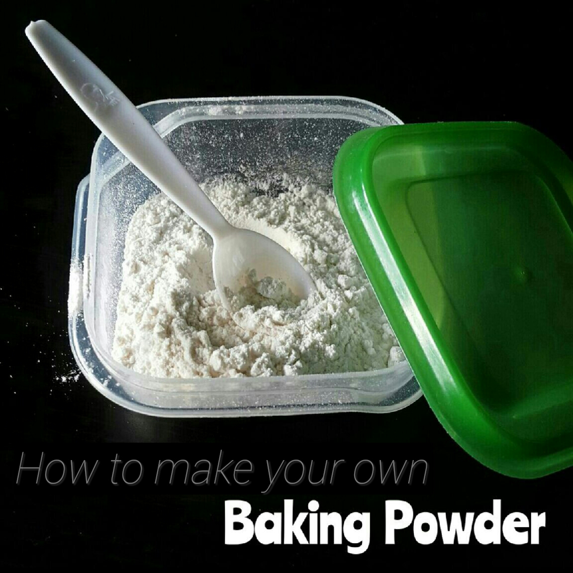 how to make baking powder out of baking soda