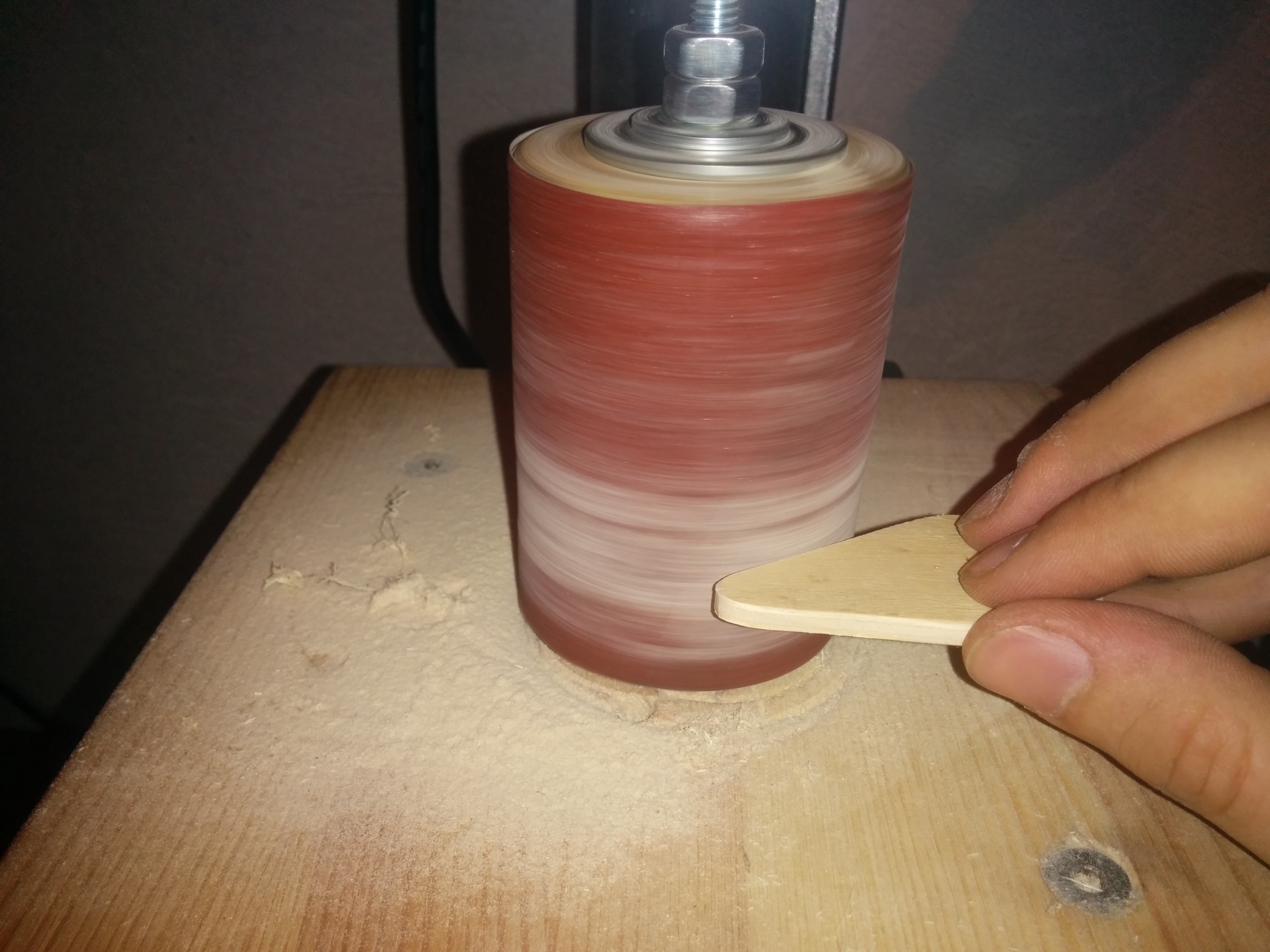 Drill Press Sanding Drums 4 Steps Instructables