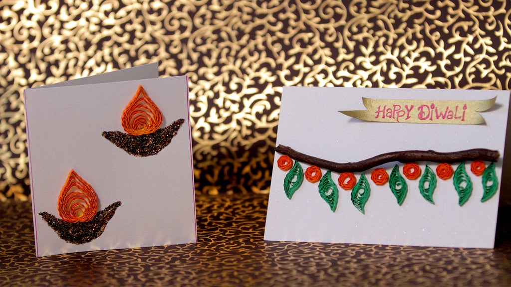 Diy How To Make Diwali Greeting Cards Easy Diy Gift Ideas Instructables