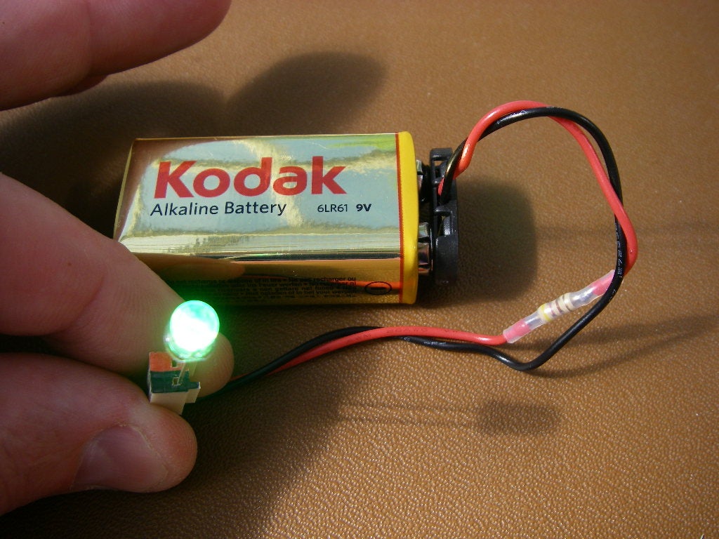 Make a Simple LED Tester. 5 Steps Instructables