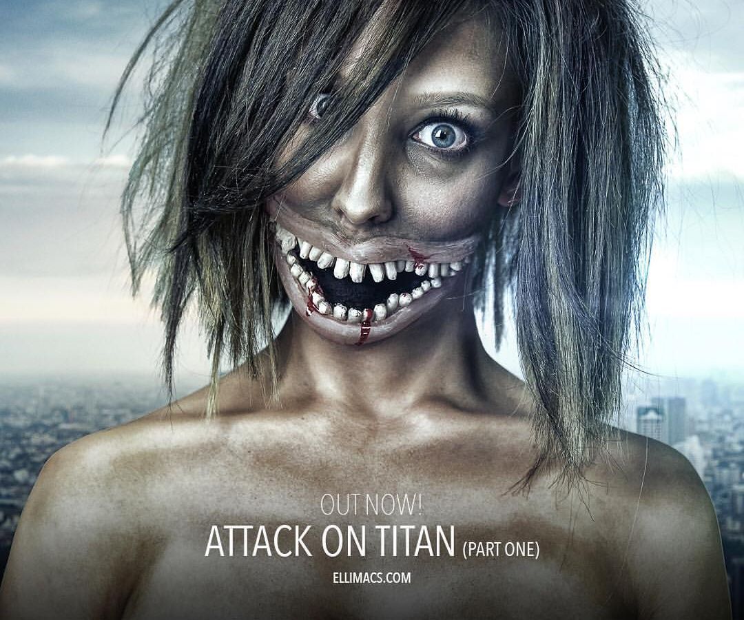 attack on titan - sfx makeup tutorial DIY Project DIY Project Image