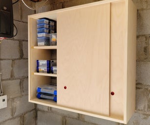 Sliding Door Storage Cabinet