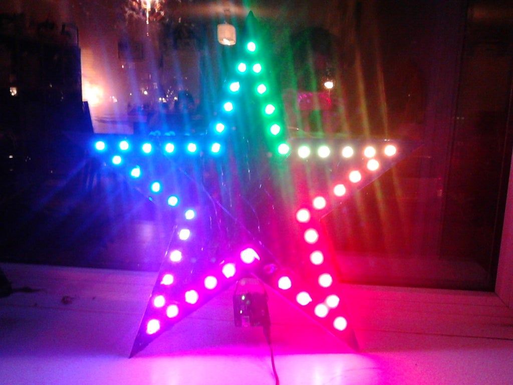 Led Star With Arduino and WS2811 Neopixels : 8 Steps (with Pictures ...
