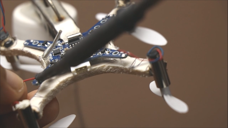 Attaching Coreless Motor to the Frame