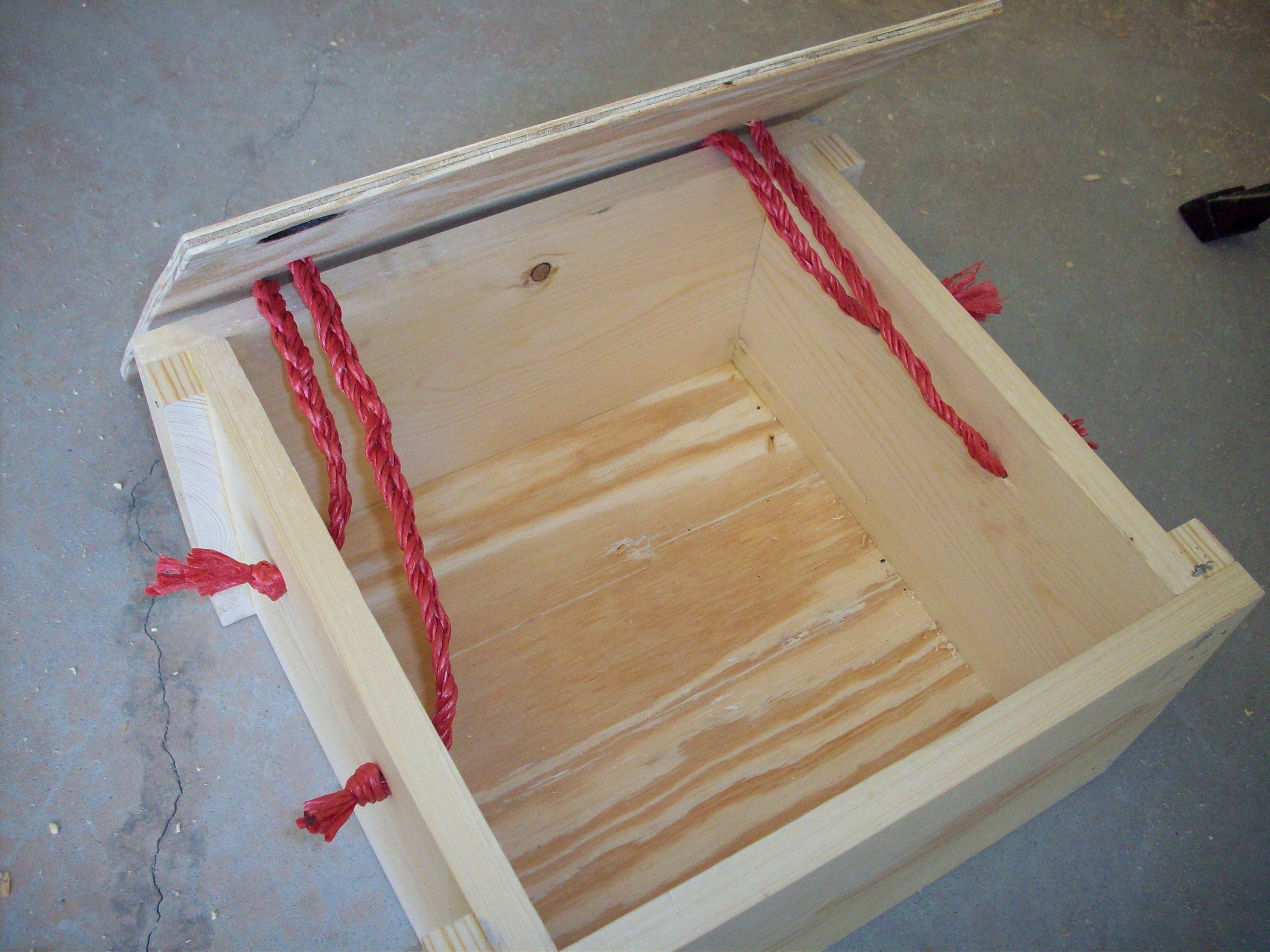 Wooden Crate With Lid 9 Steps (with Pictures) Instructables