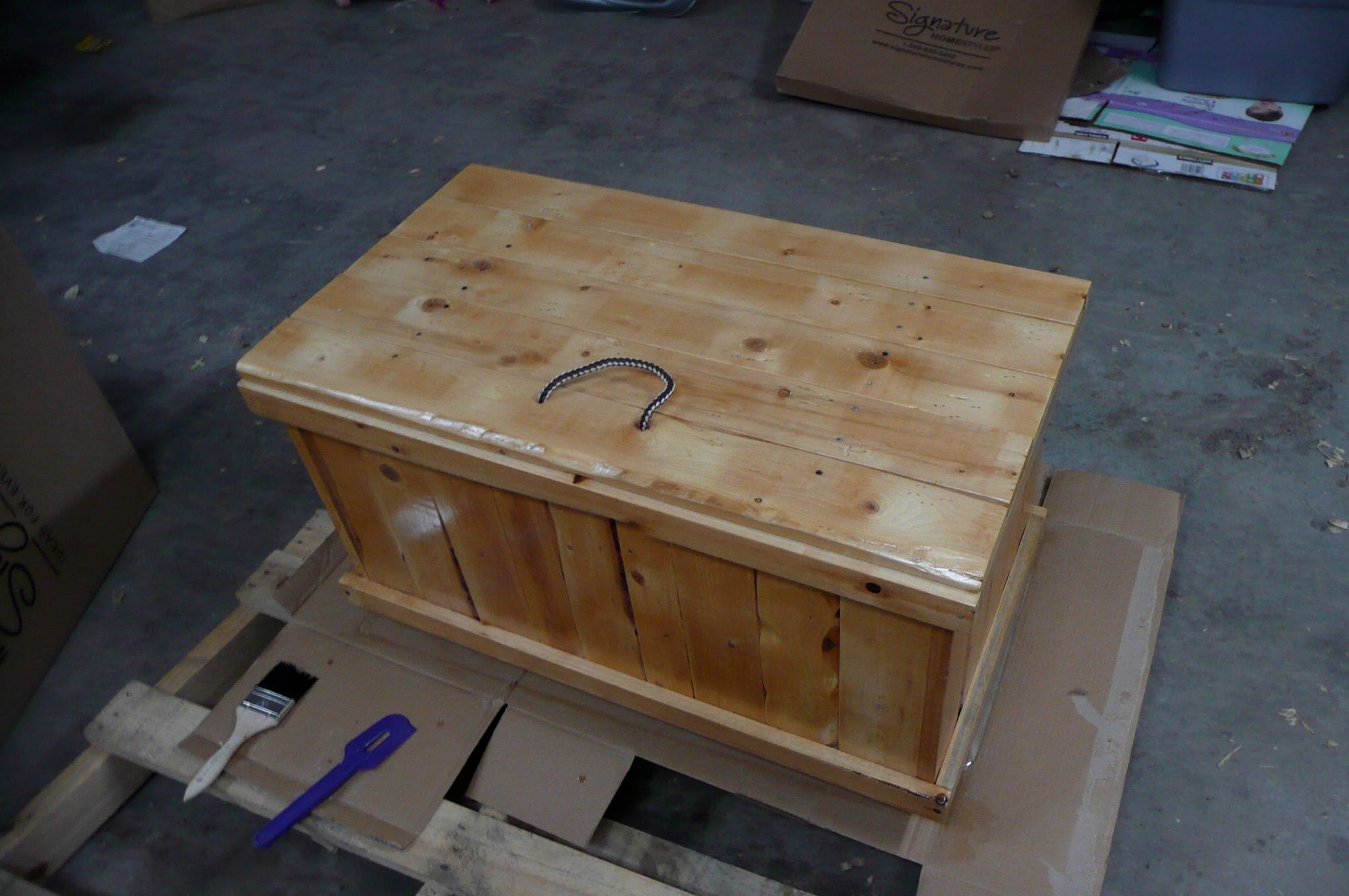 a wooden box DIY Project DIY Project Image
