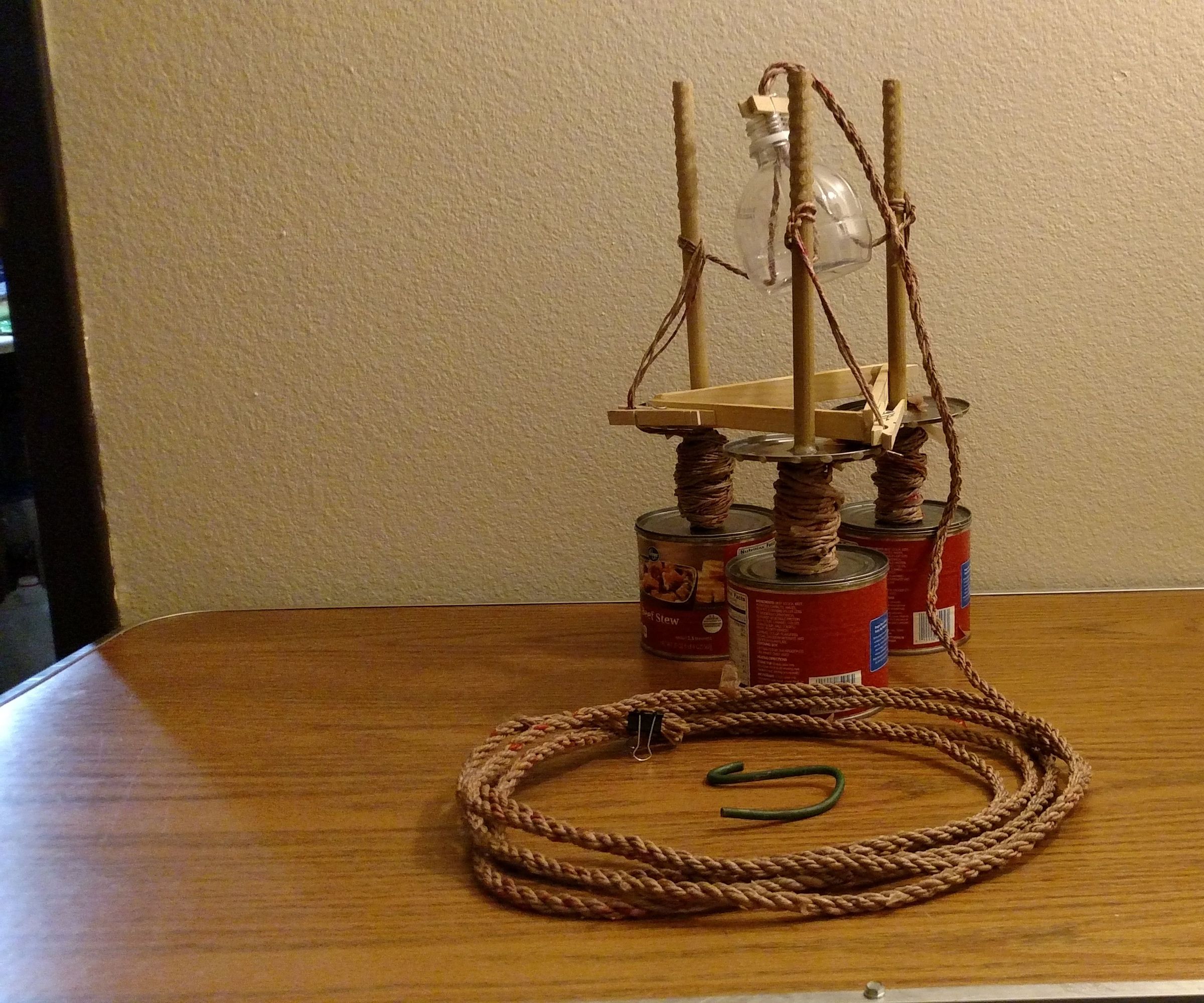 Indoor Rope Making