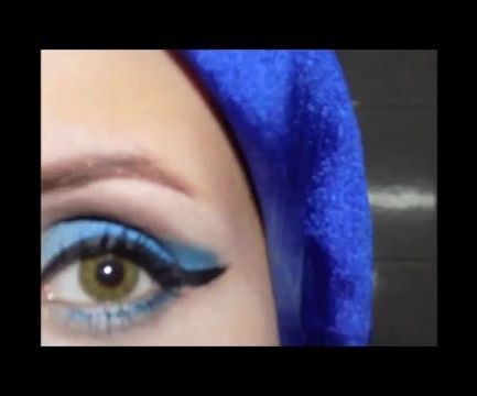 blue makeup tutorial DIY Project DIY Project Image