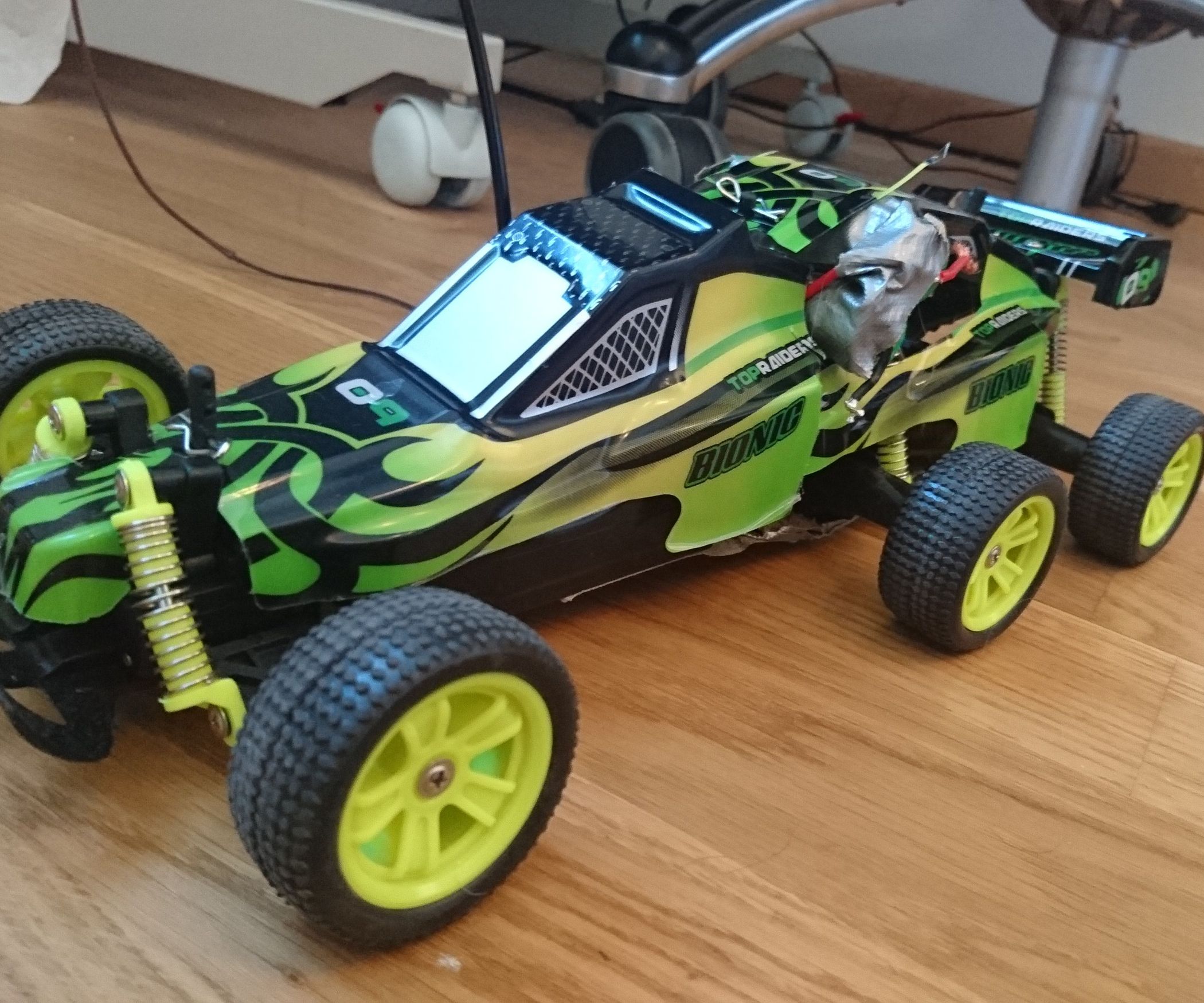 RC Car 6 Wheel Hack 3 Steps Instructables