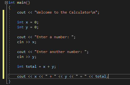 How to Make a Simple C++ Calculator : 8 Steps - Instructables